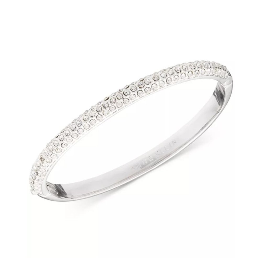 New ANNE KLEIN Crystal Pavé Bangle Bracelet